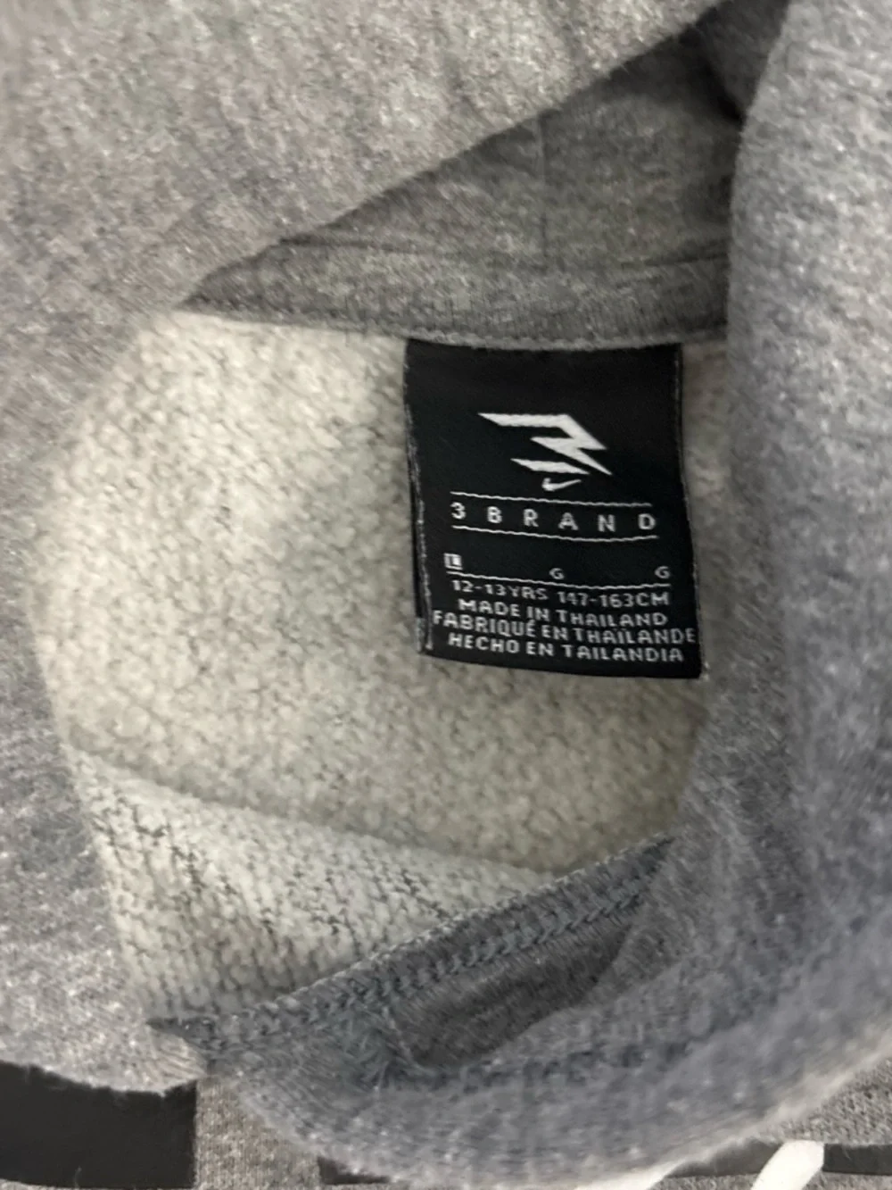 Nike Gray 'Level Up' Pullover Hoodie for Kids